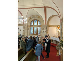 Krippenandacht mit Segnung der Kinder (Foto: Georg Smolarczyk)